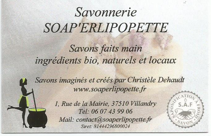 Carte savonnerie