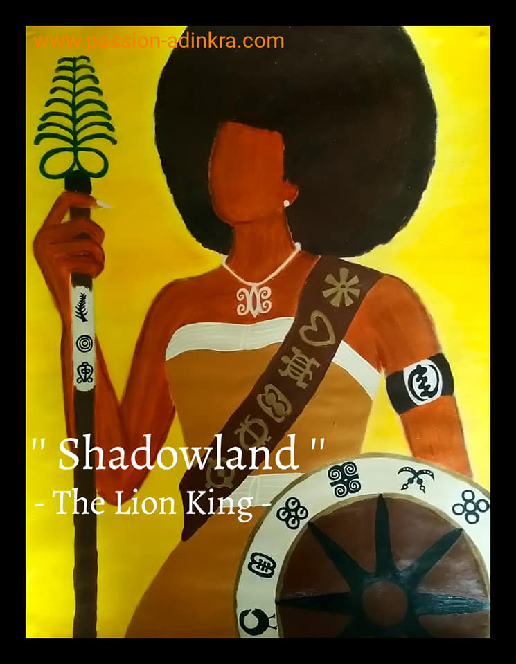 Akoma's Blessing - by Ornella Ayivi
Acrylic paint on 65x50cm paper