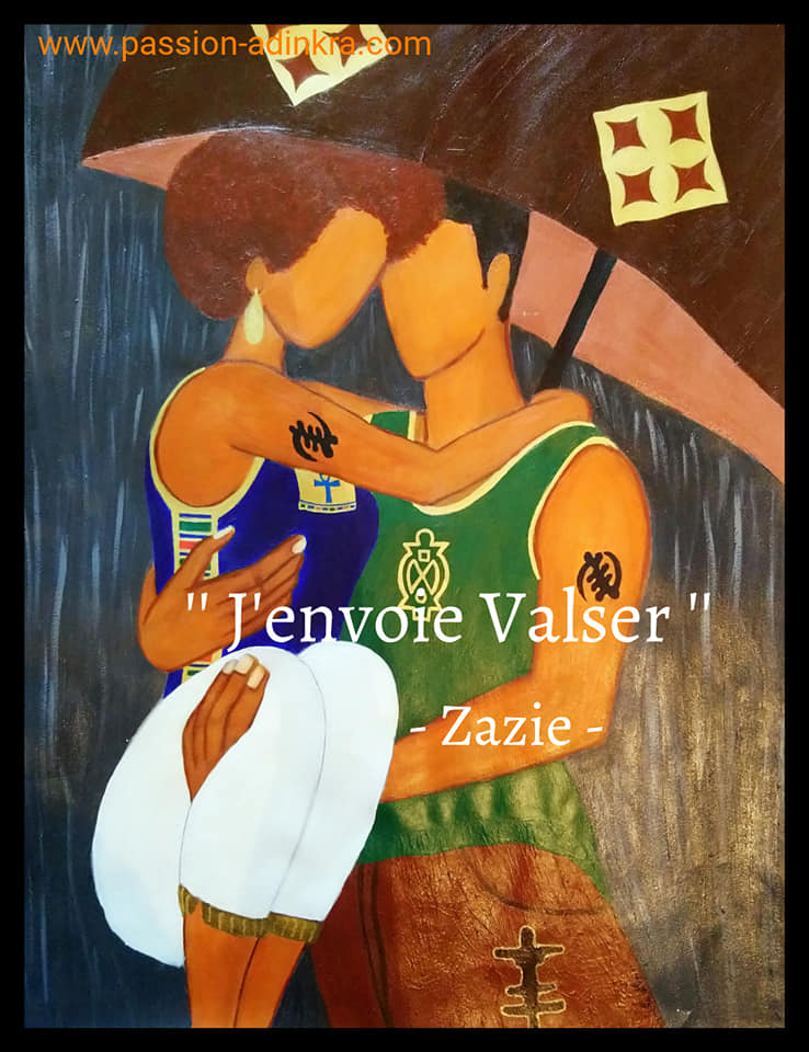 Eban - Safe in Love - by Ornella Ayivi
Acrylic paint on 65x50cm paper