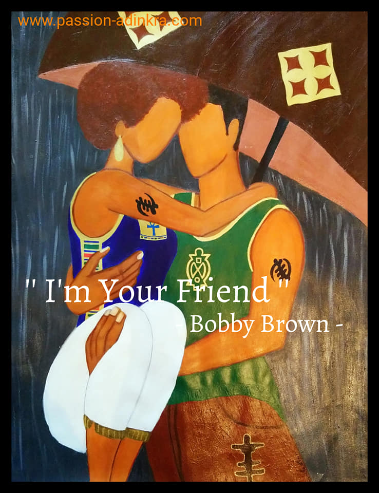 Eban - Safe in Love - by Ornella Ayivi
Acrylic paint on 65x50cm paper