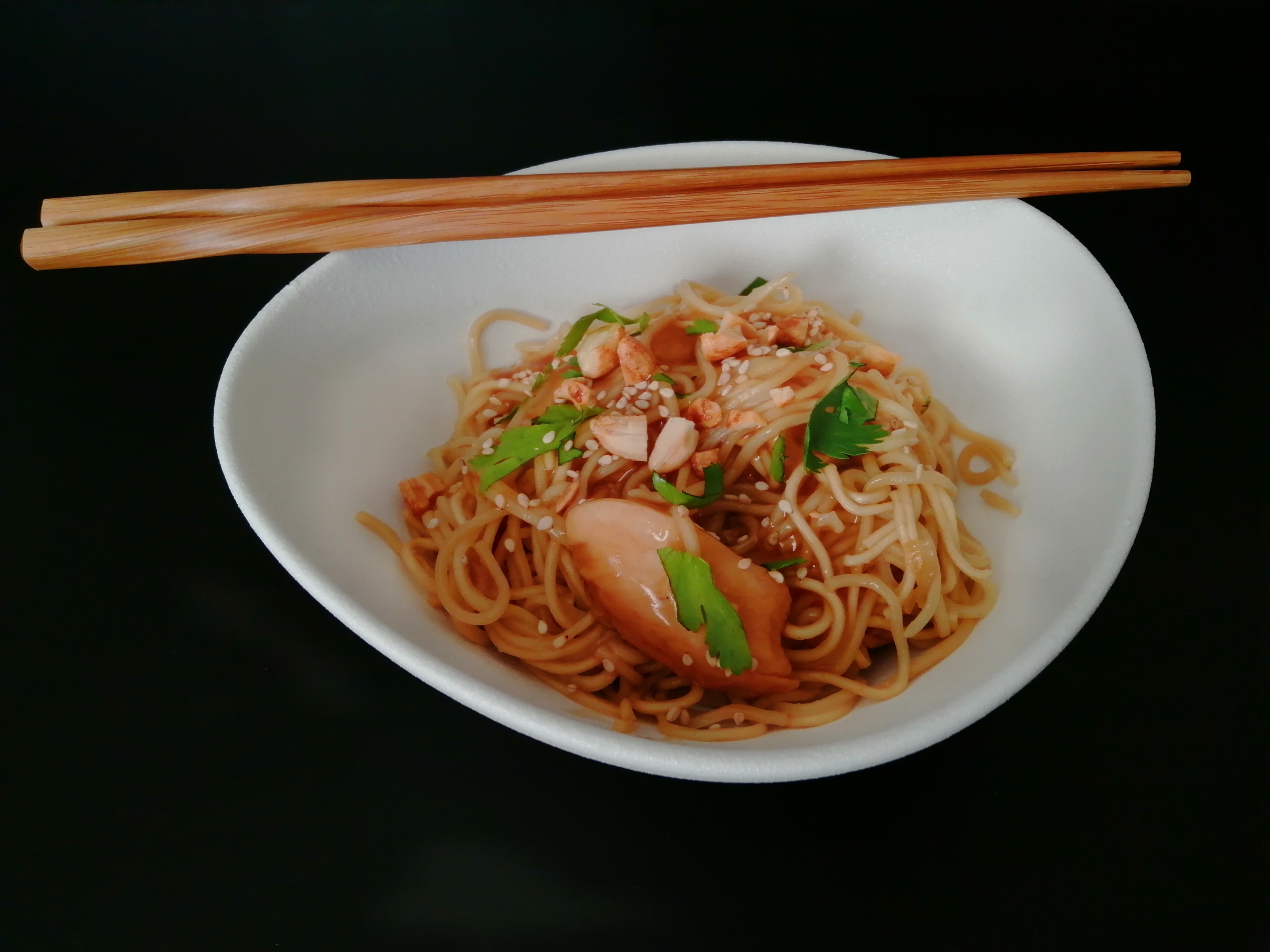 Nouilles chinoises au poulet