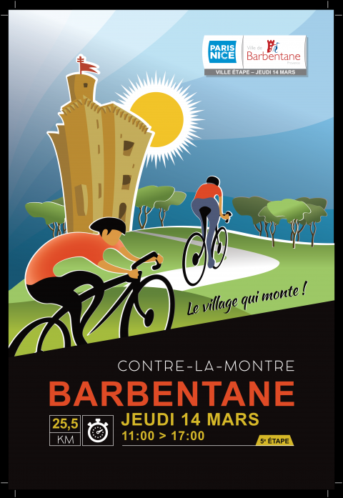 Couleur Spiruline, présent pour la 5ème étape du Paris Nice !