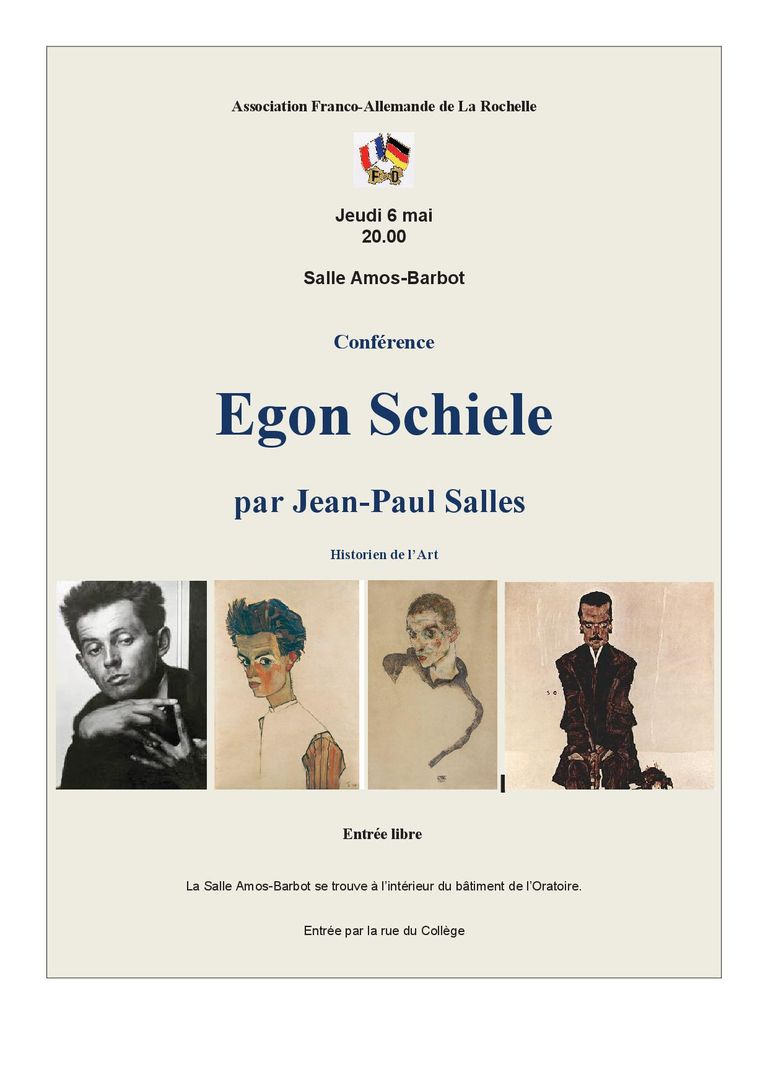 Affiche conf schiele