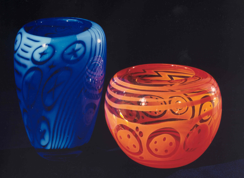 Graal bleu et graal orange photo carmassi