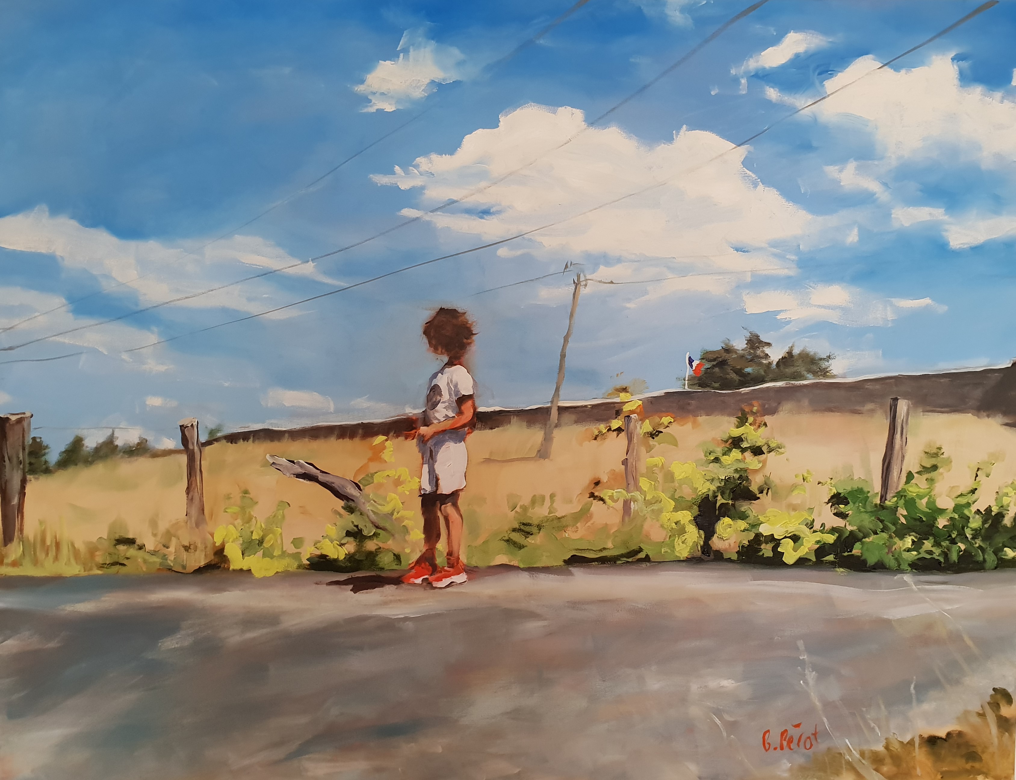 Huile sur toile 116x89 2018
