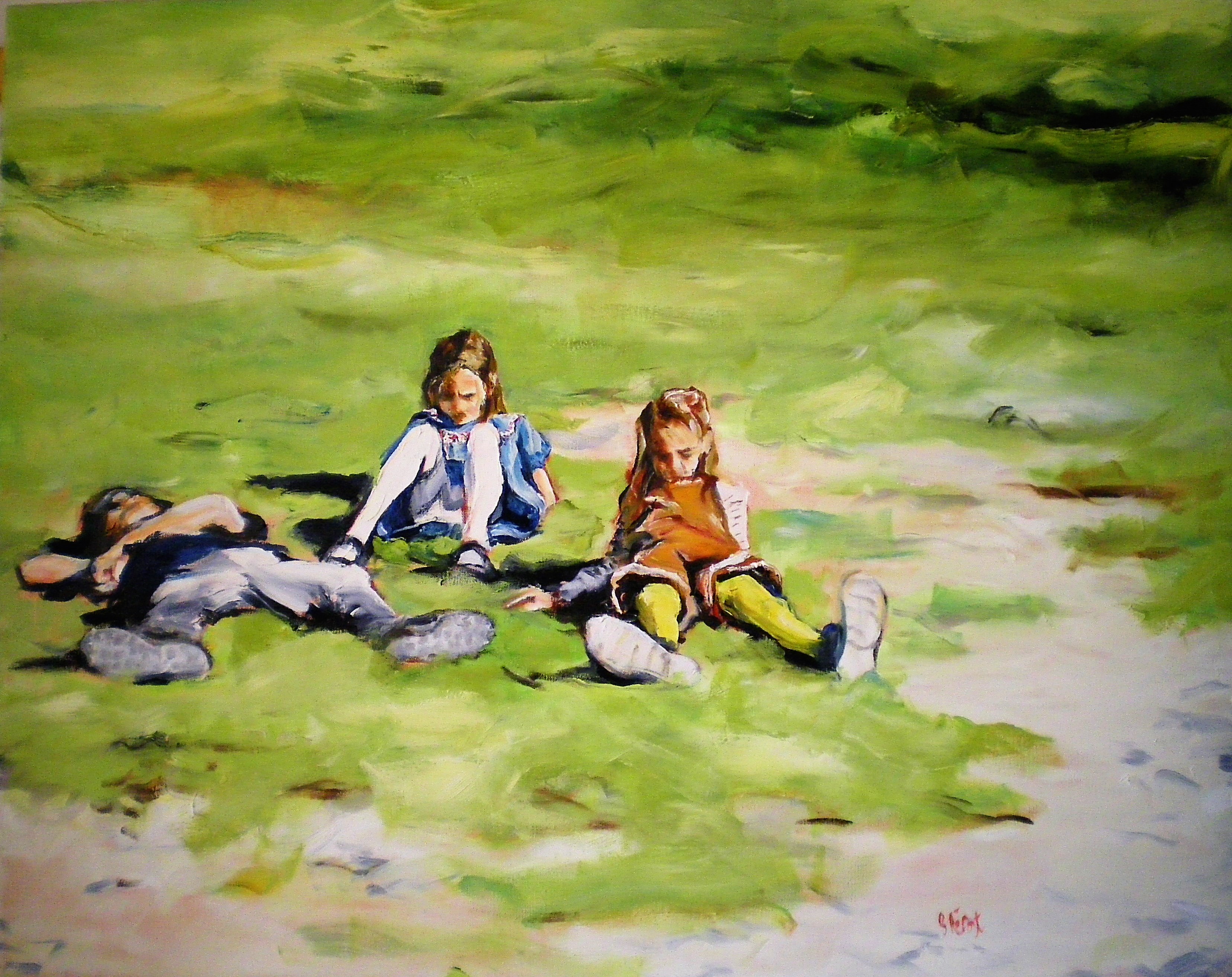 Les filles et ilian 73x92