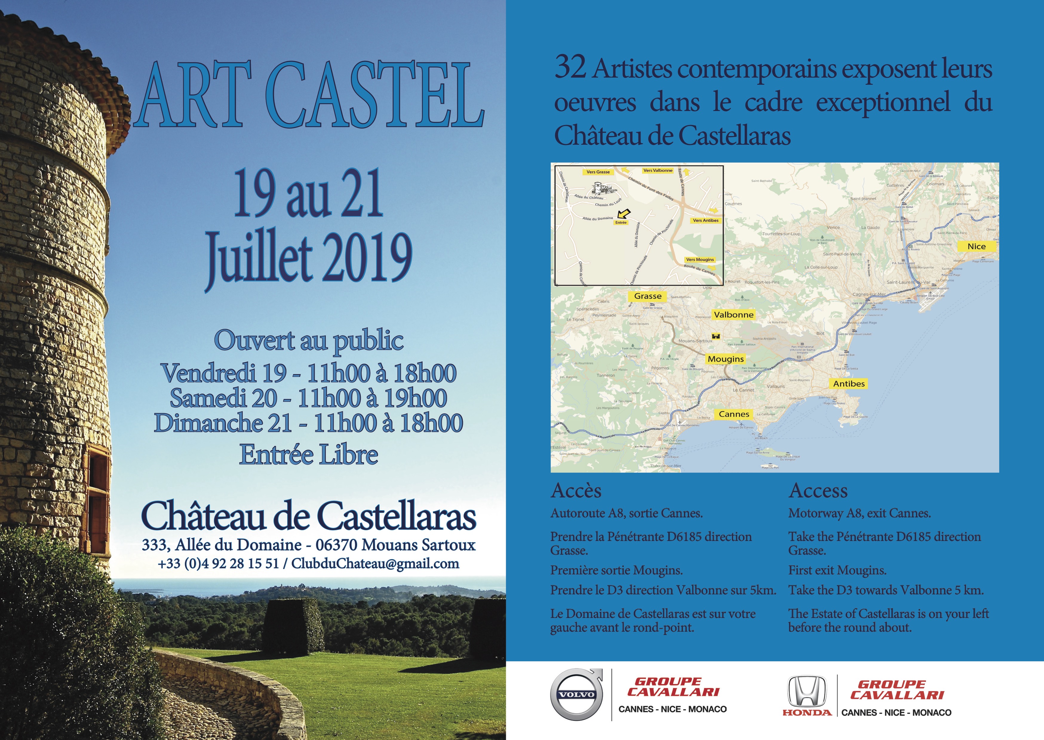 2019 Artcastel web affiche