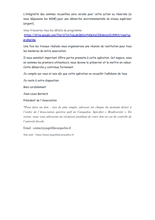Contribuez au programme de biodiversite du golf de carquefou 005