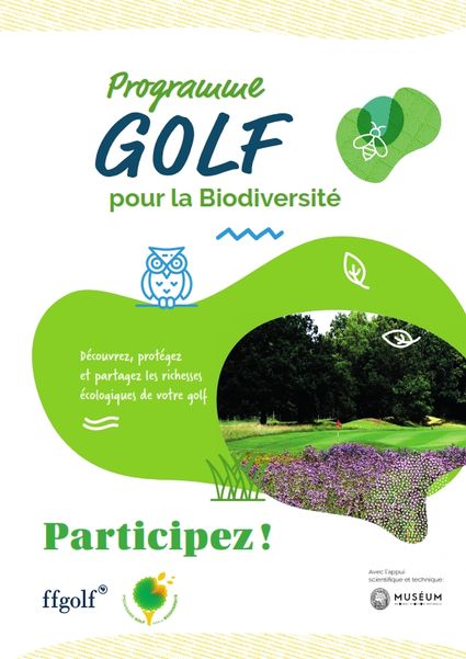 1 Plaquette Participez au Programme Golf pour la BiodiversitC 1 001
