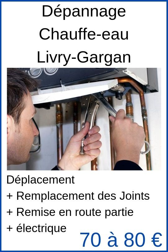 Re paration Chauffe eau Livry Gargan