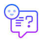 Icons8 poser une question 96