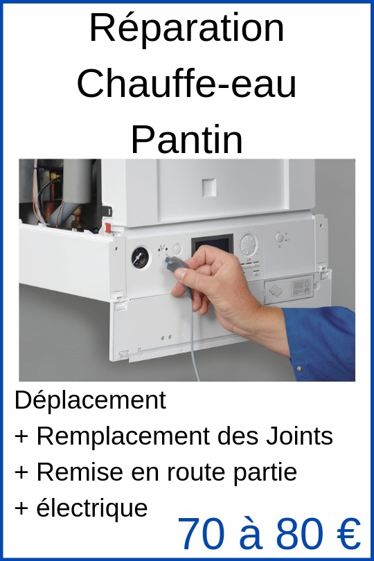 Re paration Chauffe eau Pantin