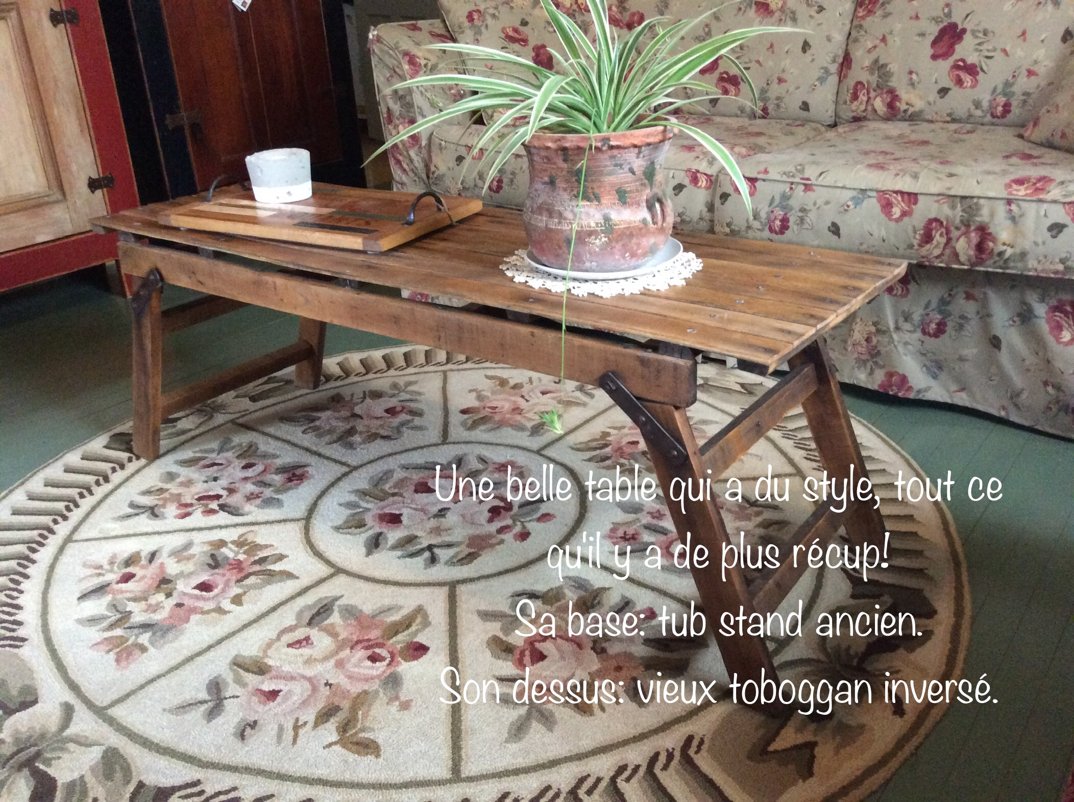 Tout en trainant le temps