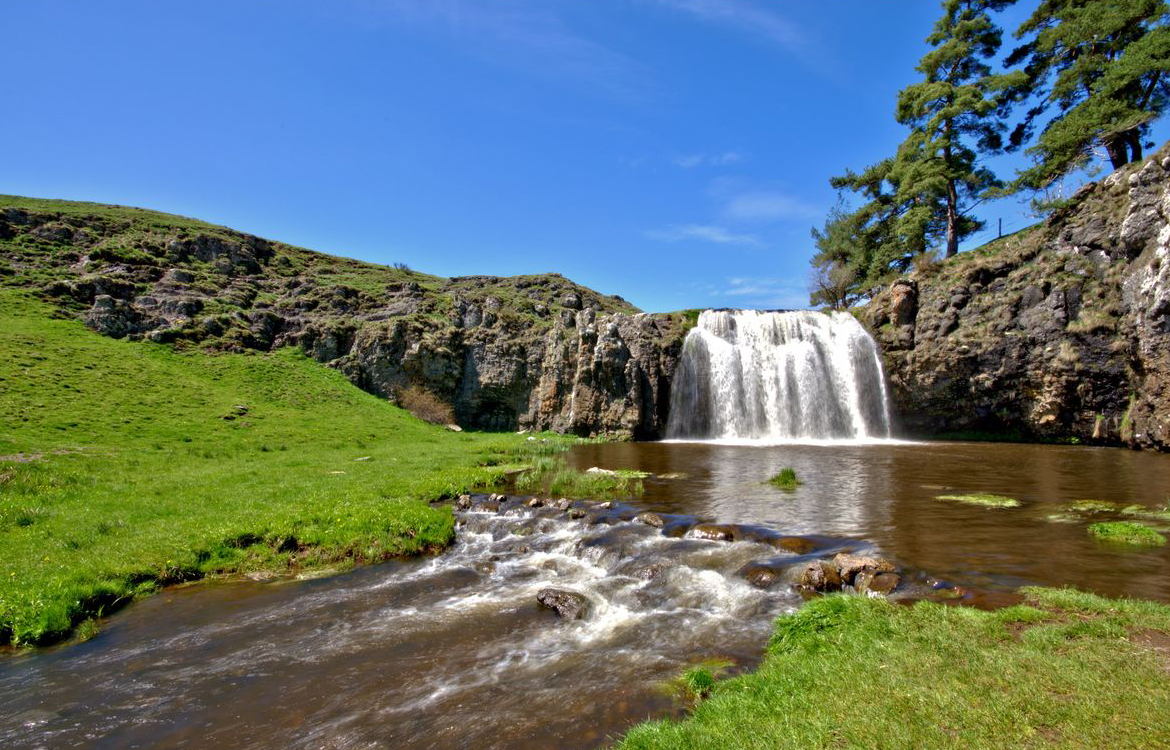 Cascade des veyrines à 20min du gîte