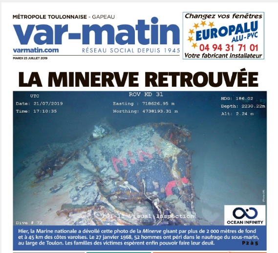 La Minerve retrouvée