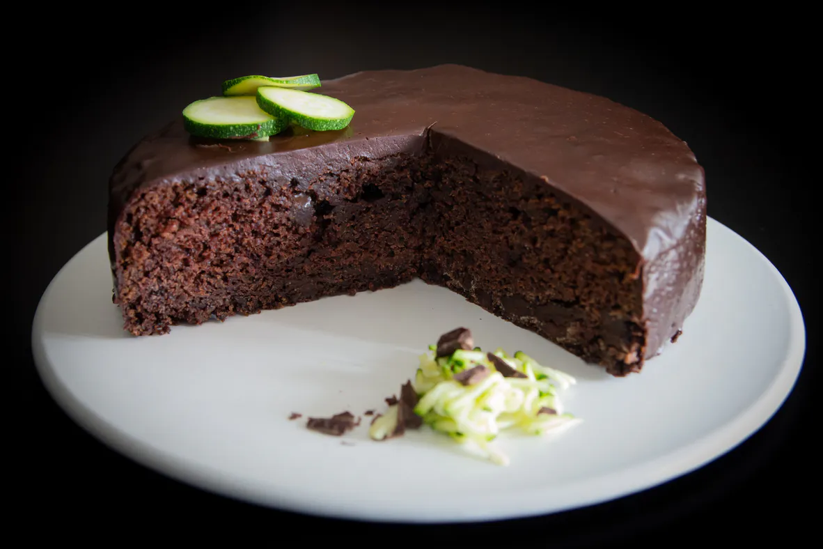Gâteau au chocolat et à la courgette