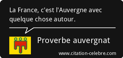 Proverbe auvergnat 19122