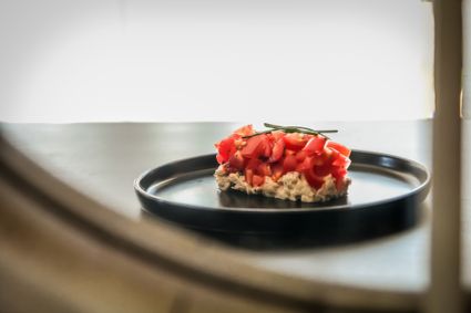 Tartare de tomates au thon