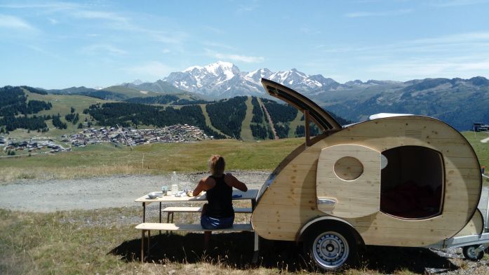 Teardrop
Mini Caravane
Mont Blanc Bizanne