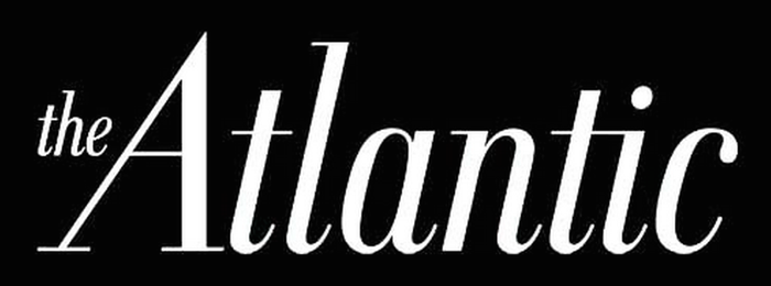 The atlantic magazine logo black and white