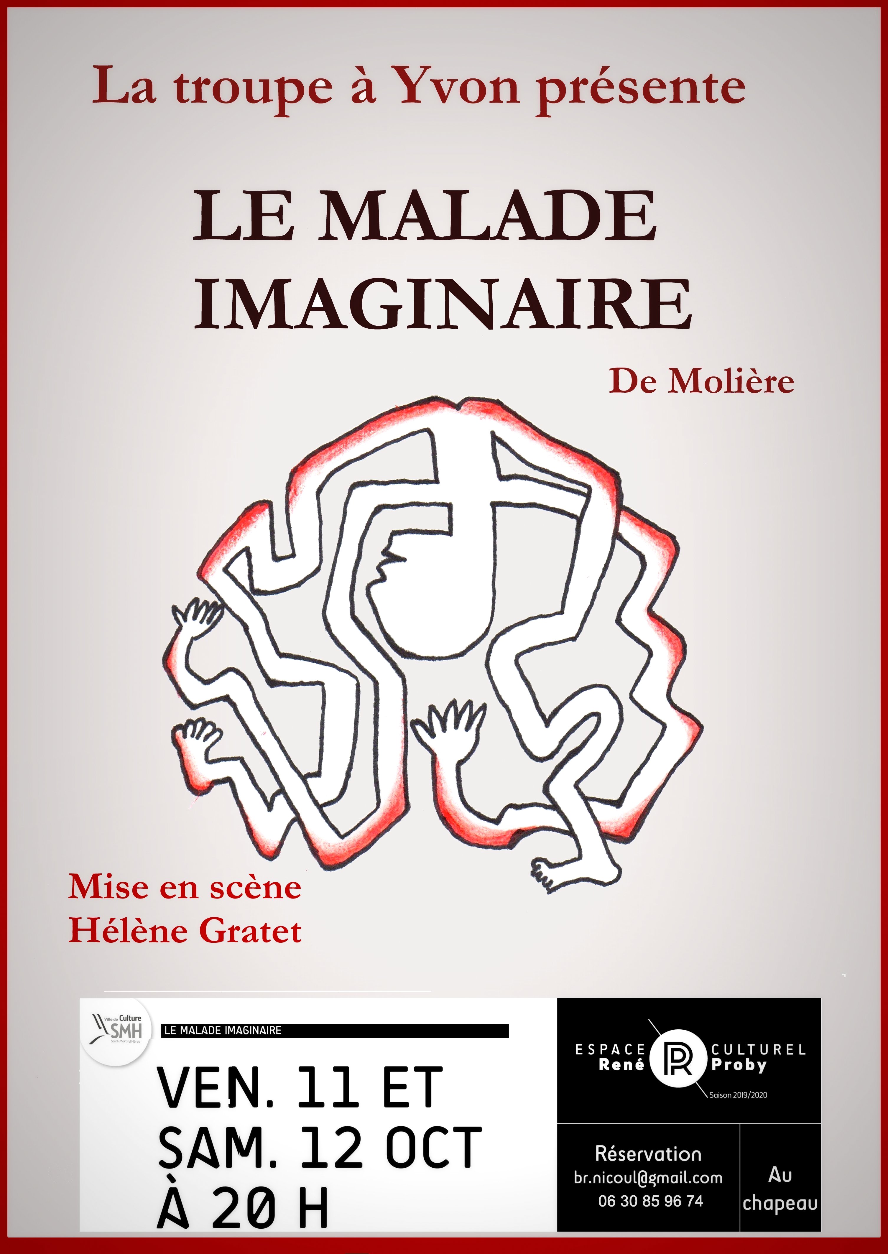 Affiche Malade imaginaire V2