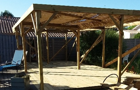 Terrasse vert