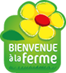 Logo bienvenu a la ferme
