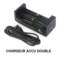 Chargeur accu double