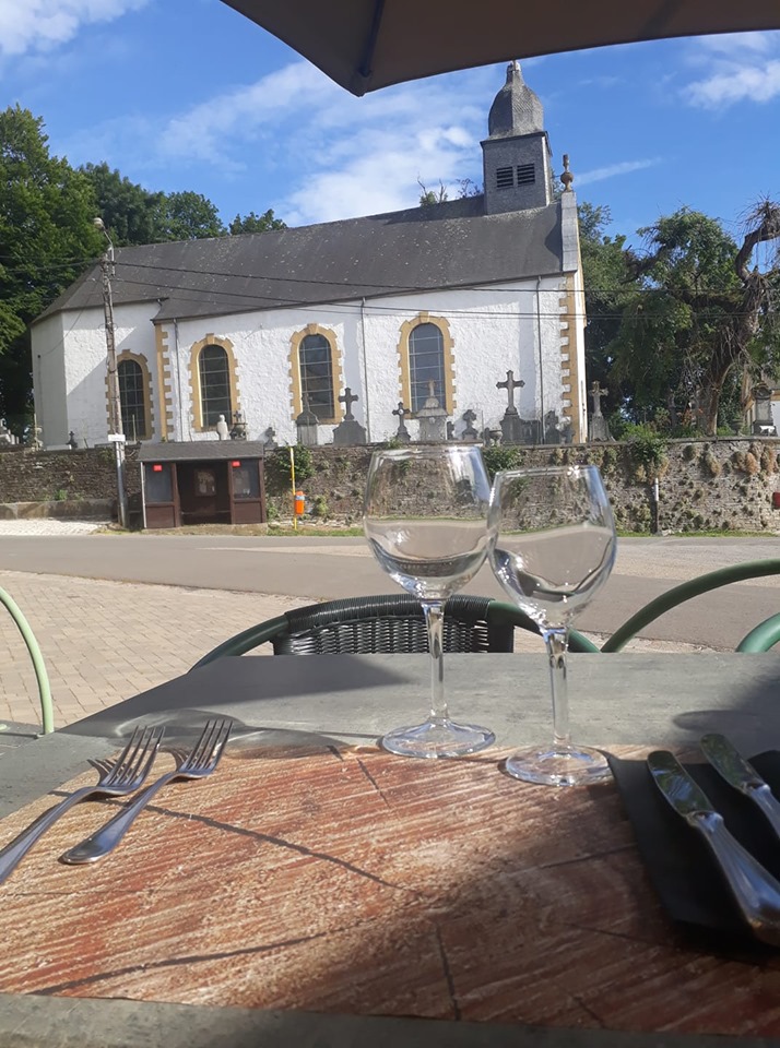 Repas en terrasse