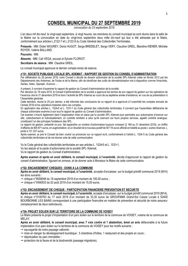 CM du 27 09 2019 JHM 18300 Page 1