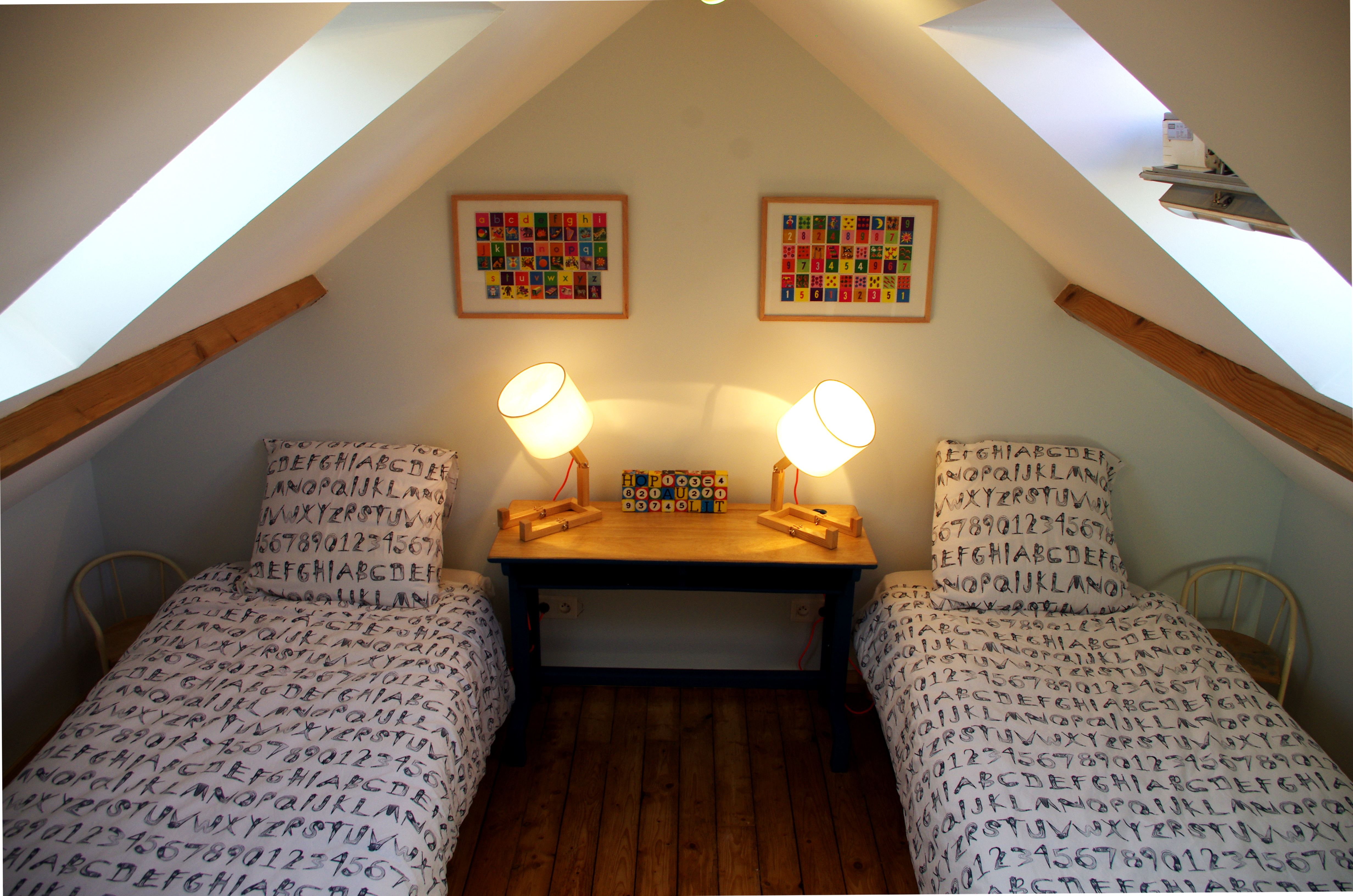Gite la buissonniere etage chambre