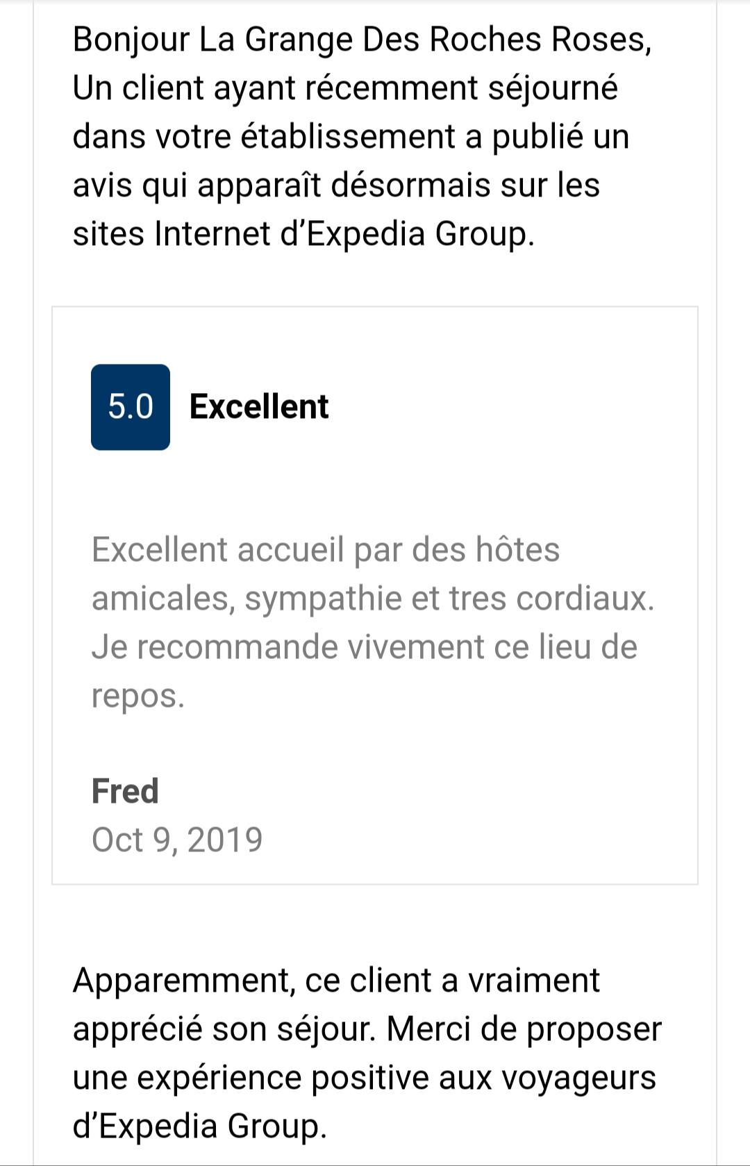 Excellent !