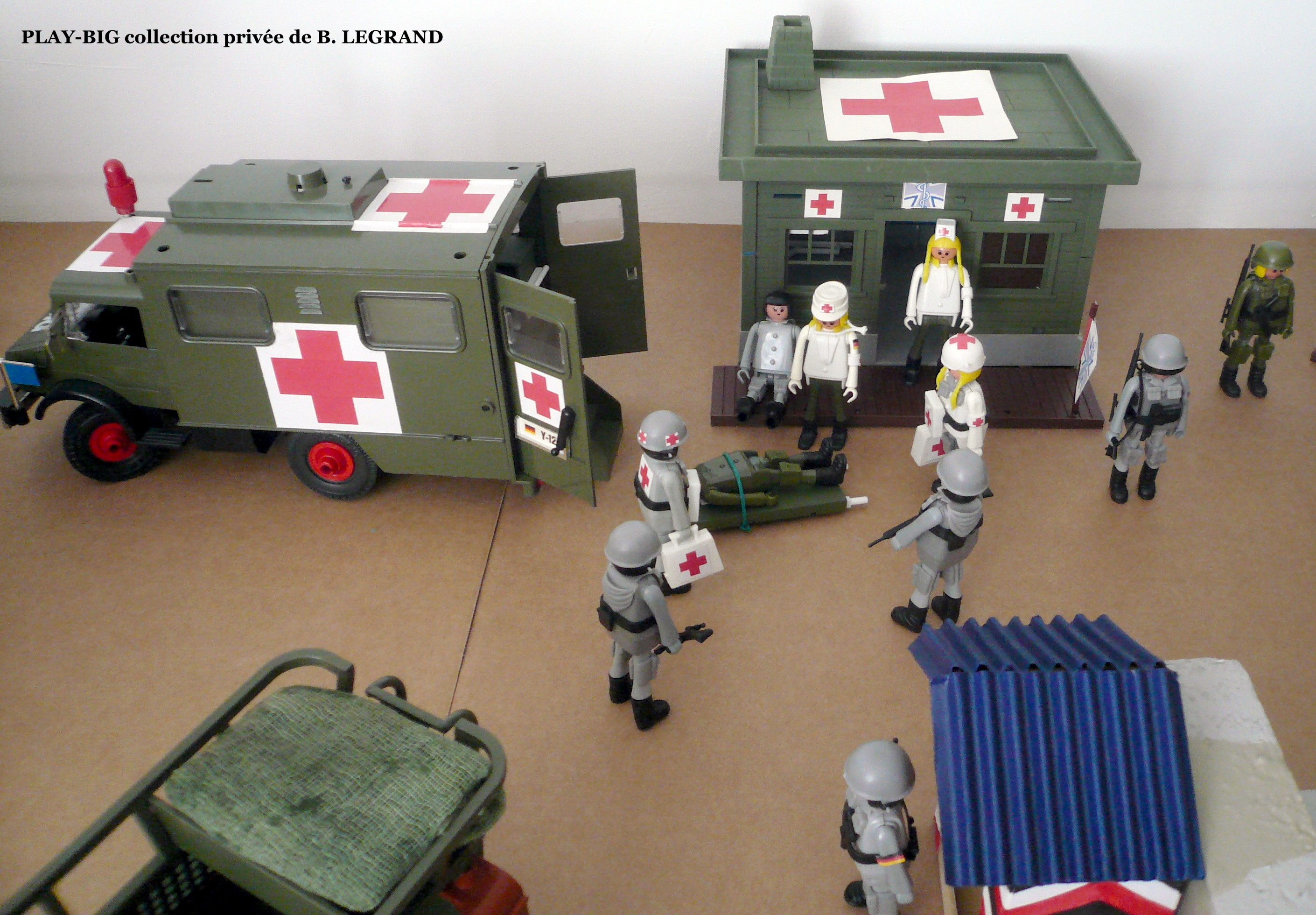 Les militaires la base militaire 9