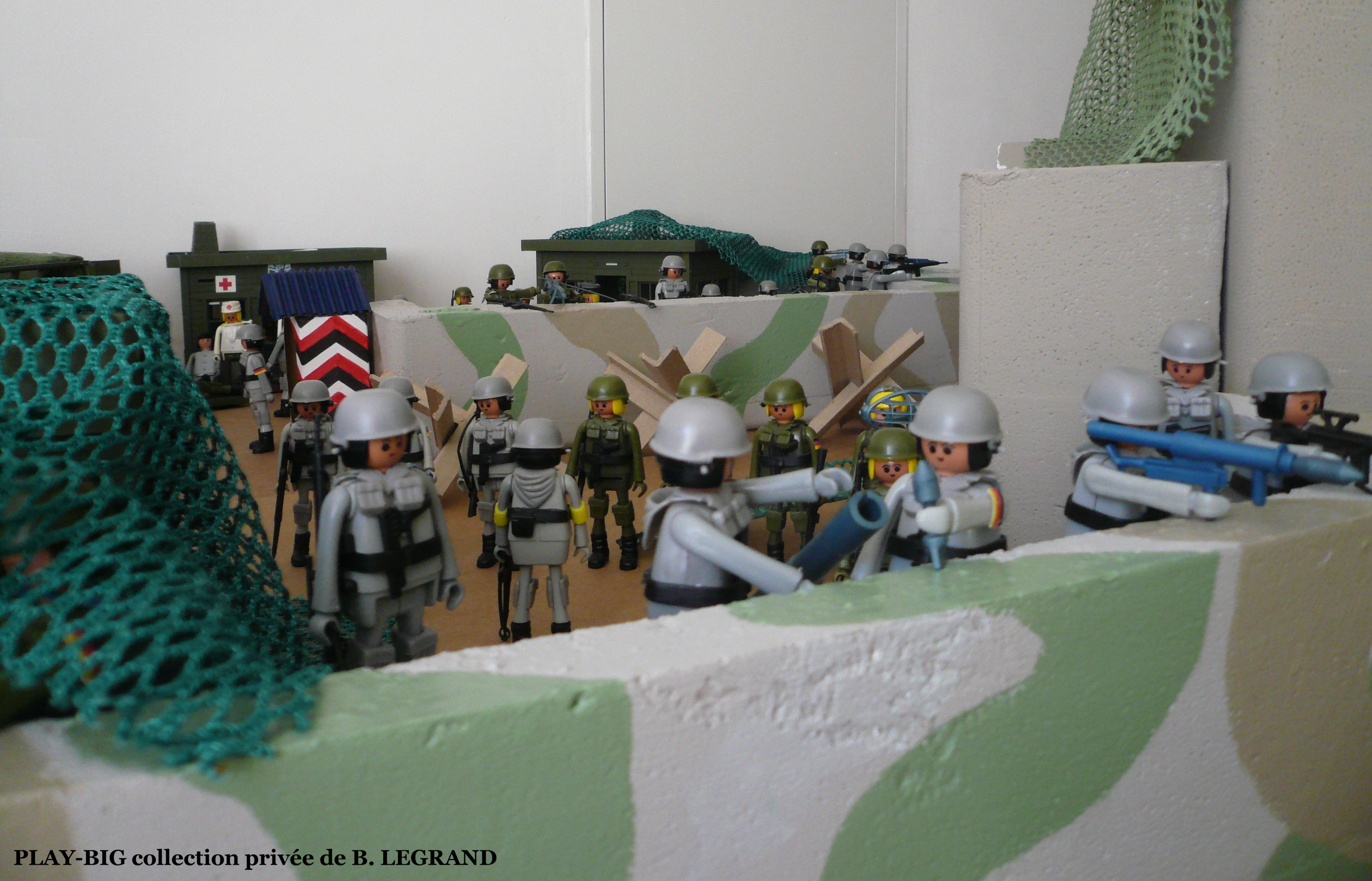 Les militaires la base militaire 14