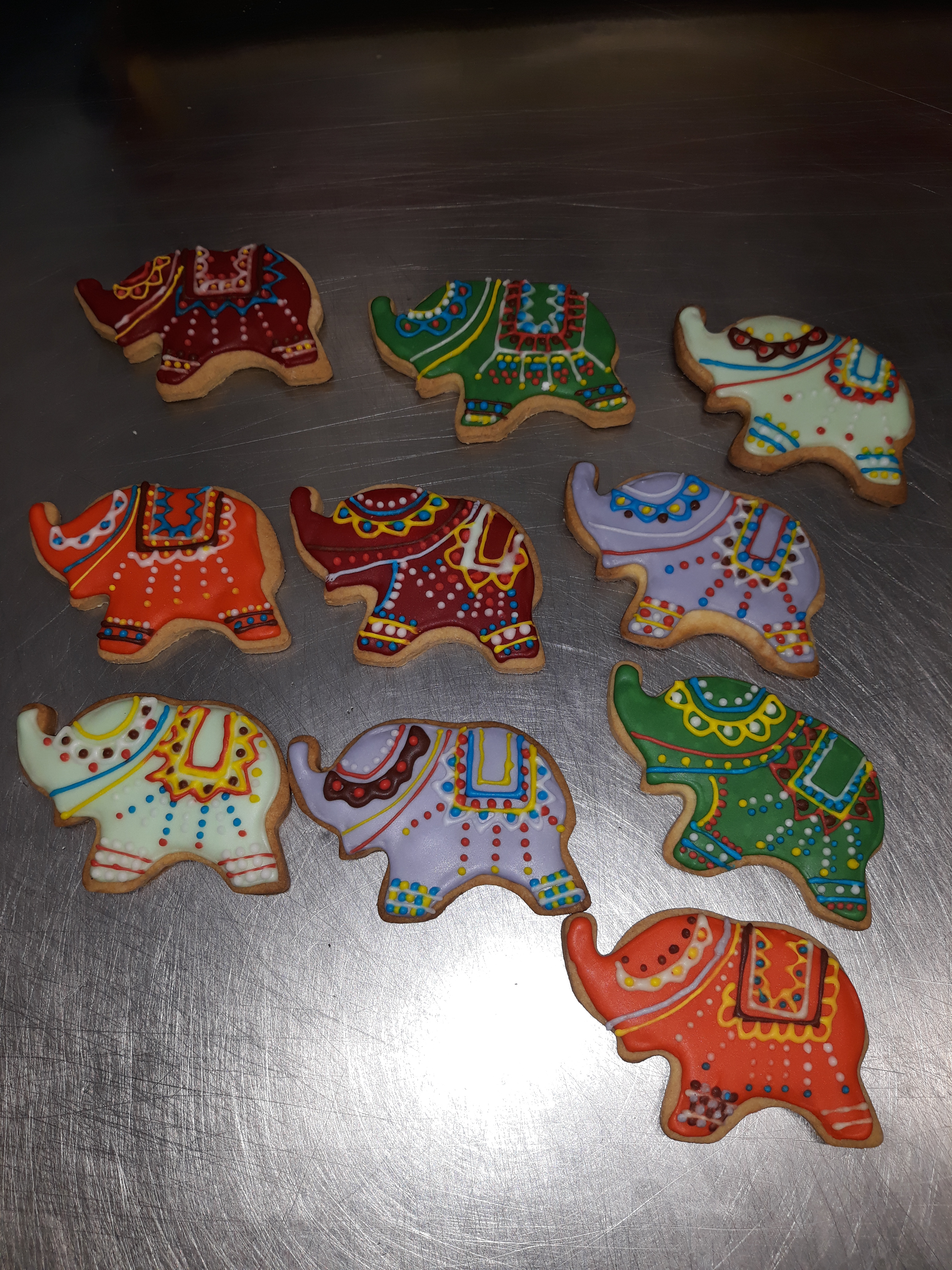 Sables elephants