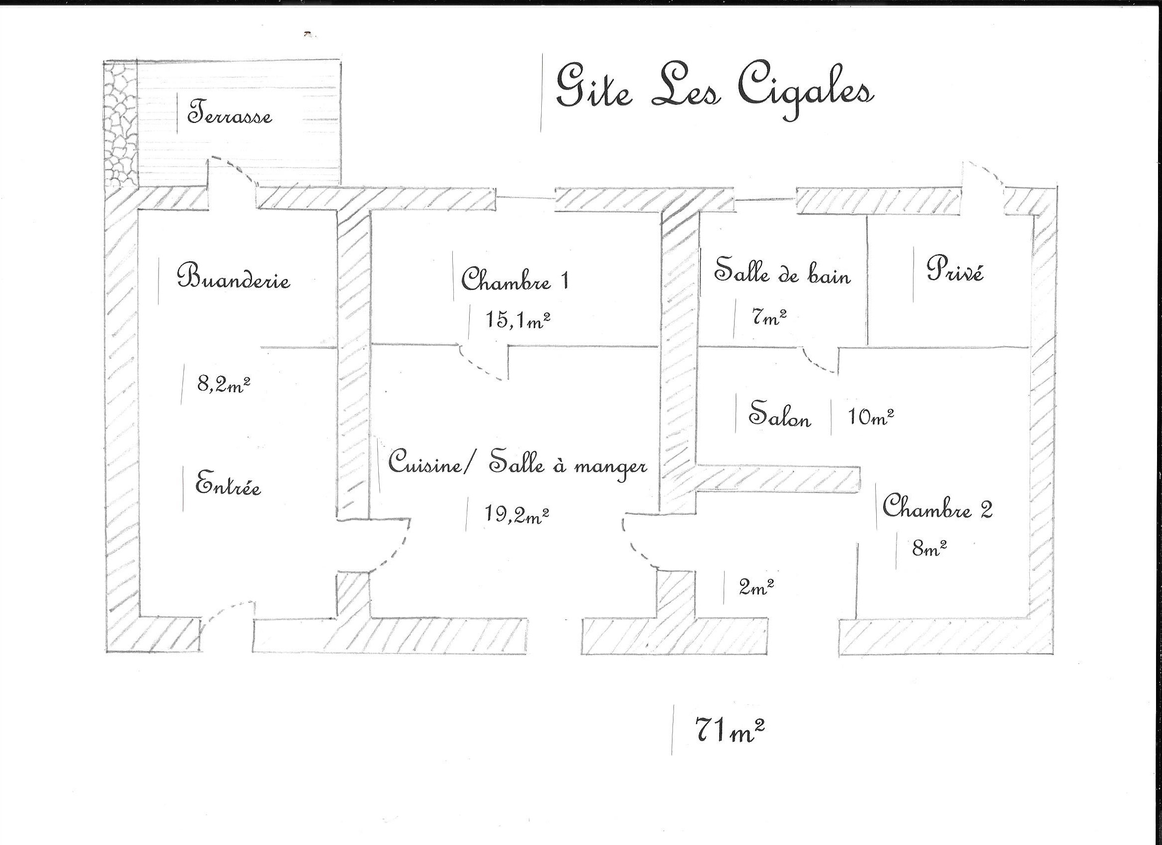 Plan Les Cigales