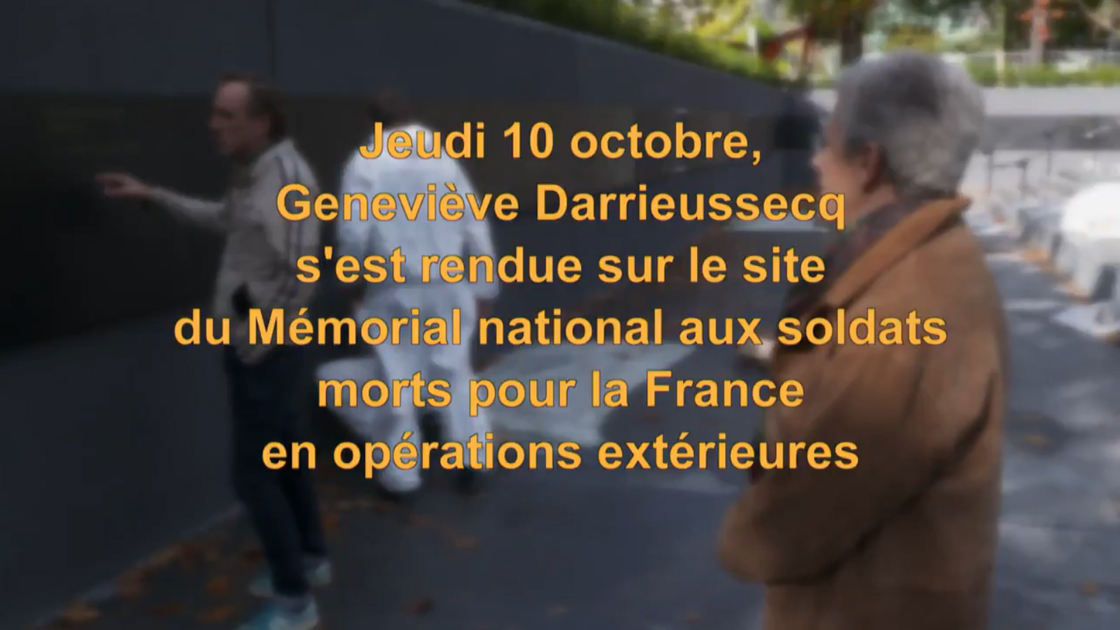 Mémorial dédié aux morts en OPEX