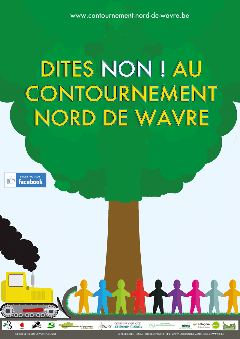 Non au contournement affiche A3