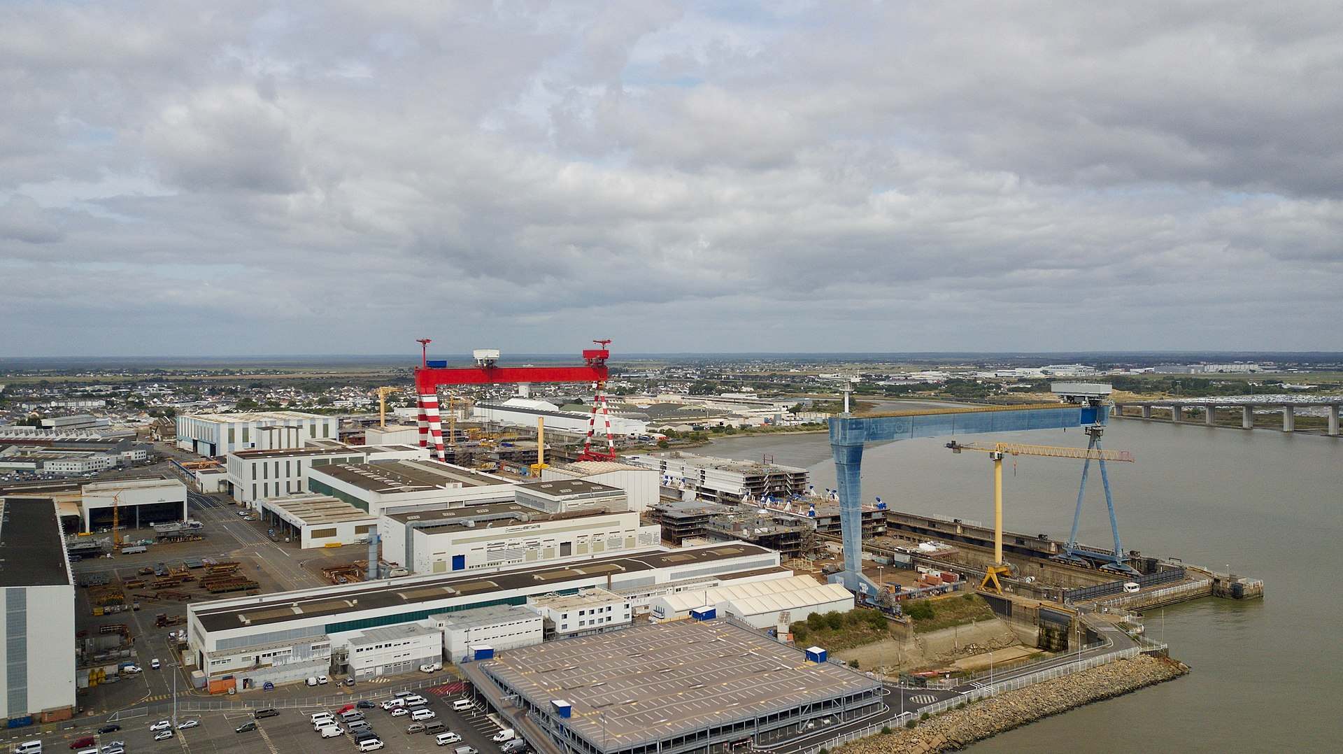 Chantiers de l atlantique site de construction