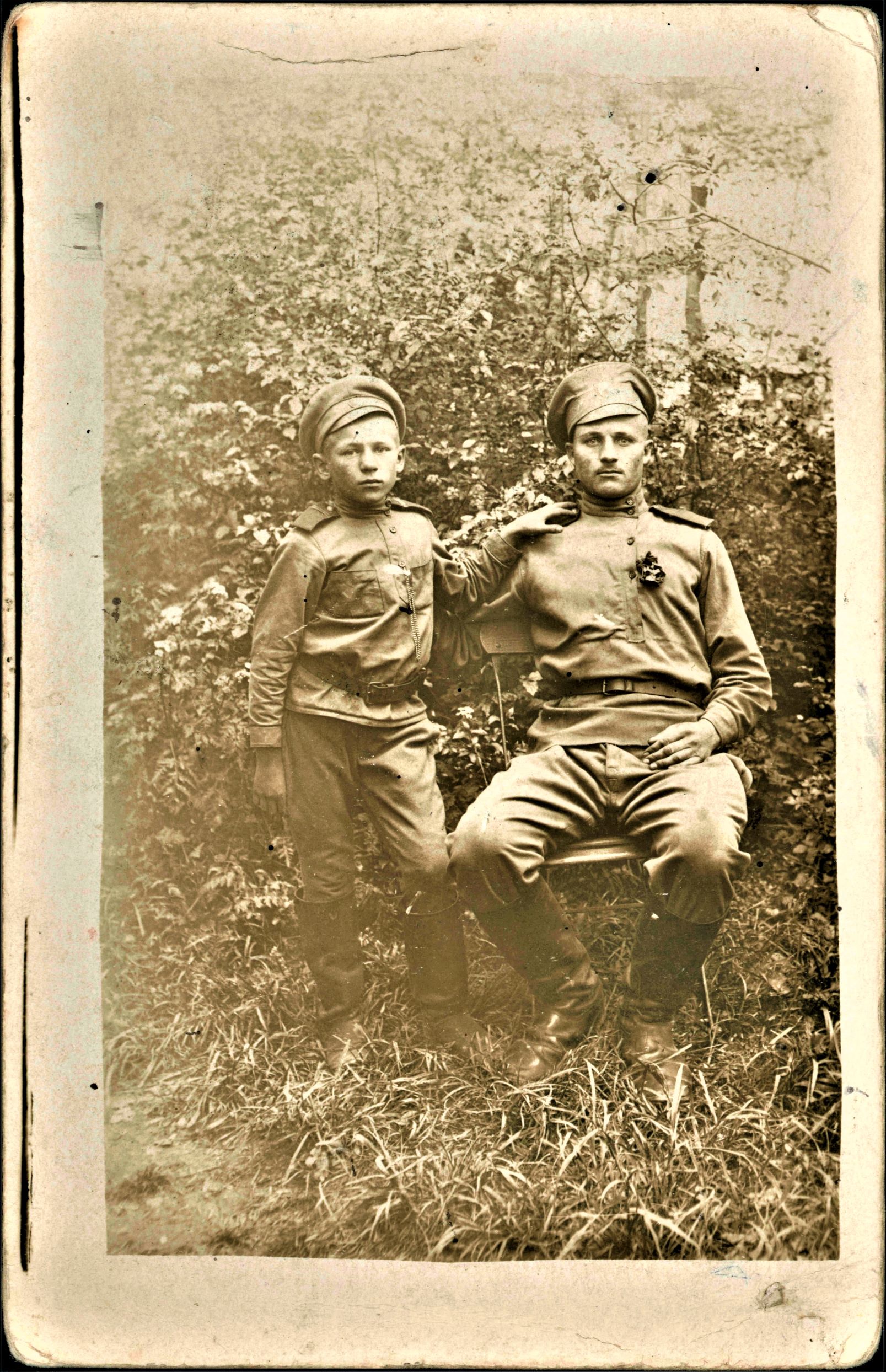 Feodor mamontoff avec enfant l