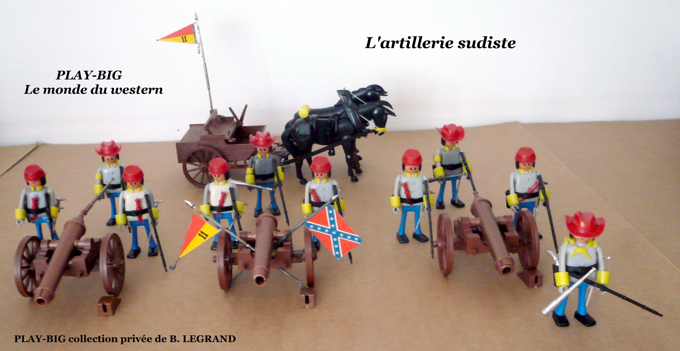 Les sudistes l artillerie