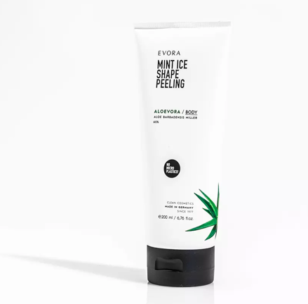 Mint ice shape peeling