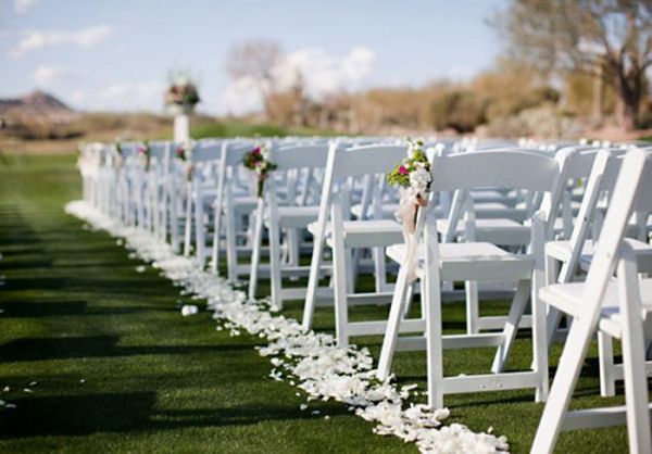 Decoration allee ceremonie bapteme laique wedding flowers photo