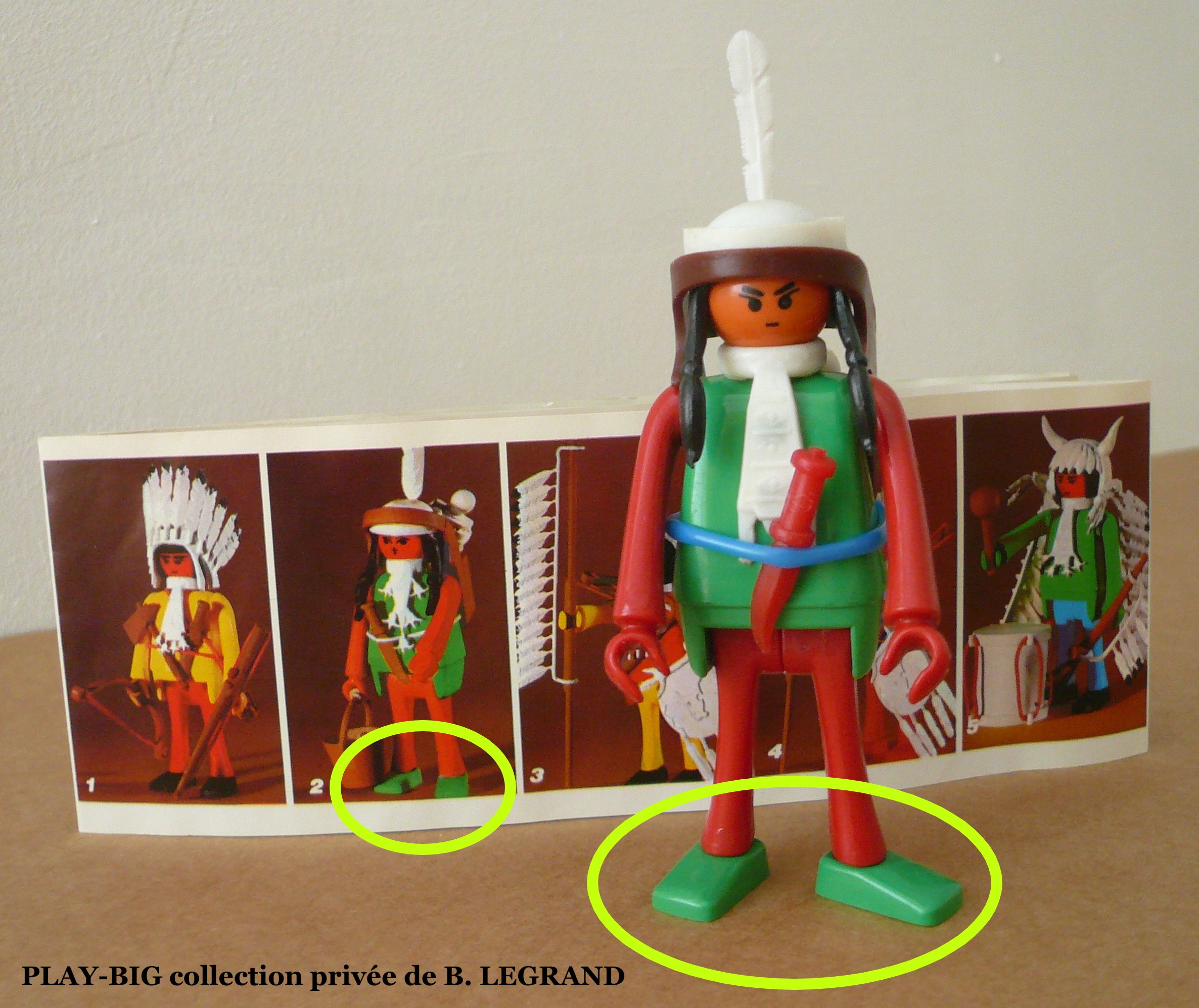 Les indiens figurine 16 Originalite