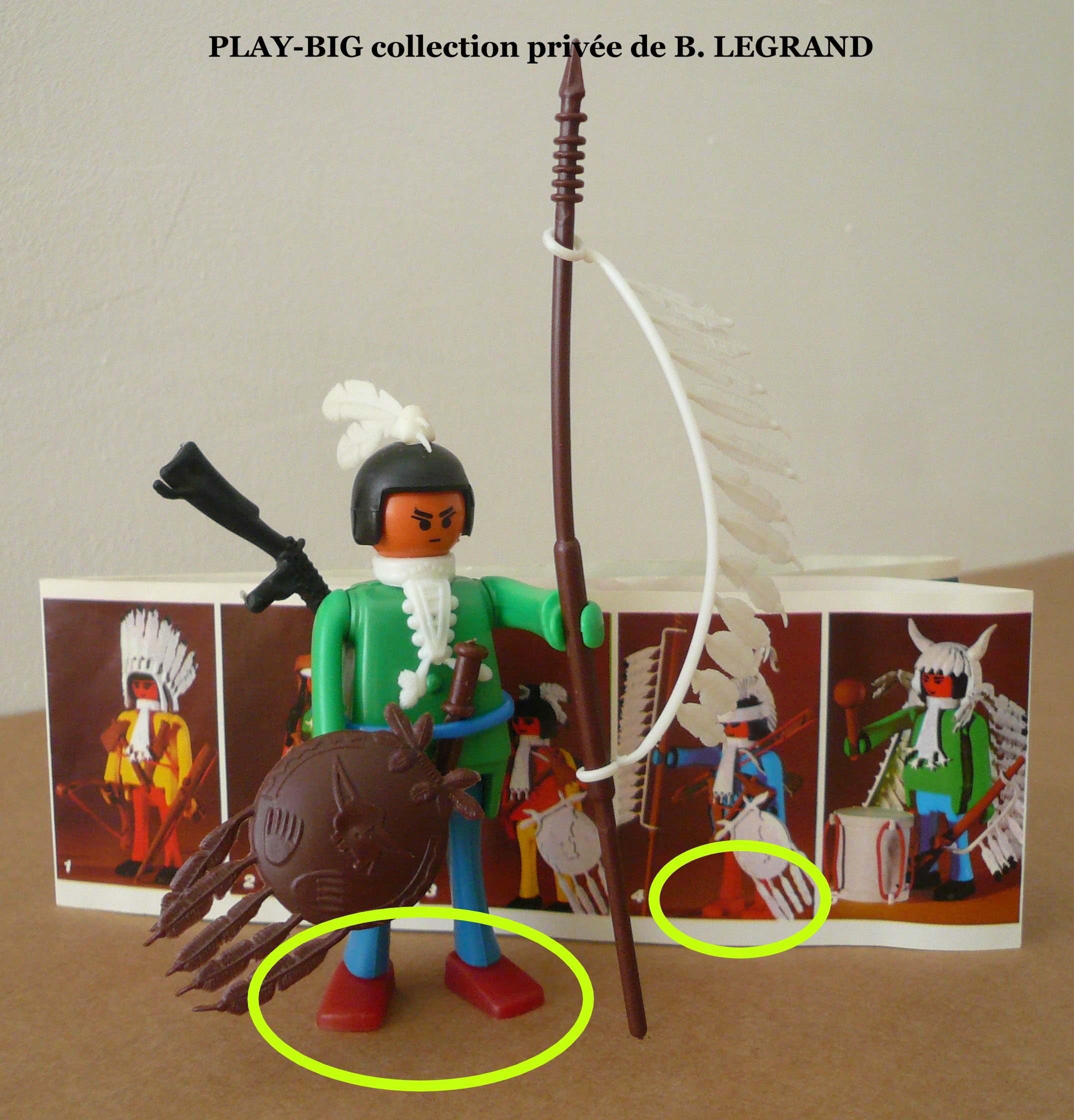 Les indiens figurine 17 Originalite