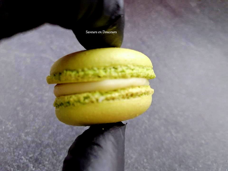 Macarons citron vert basilicfb