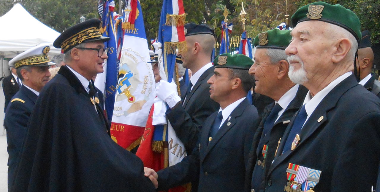 Cérémonie du 11 novembre - Toulon