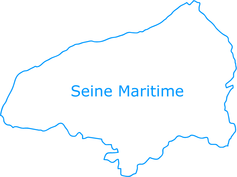 Carte seine maritime