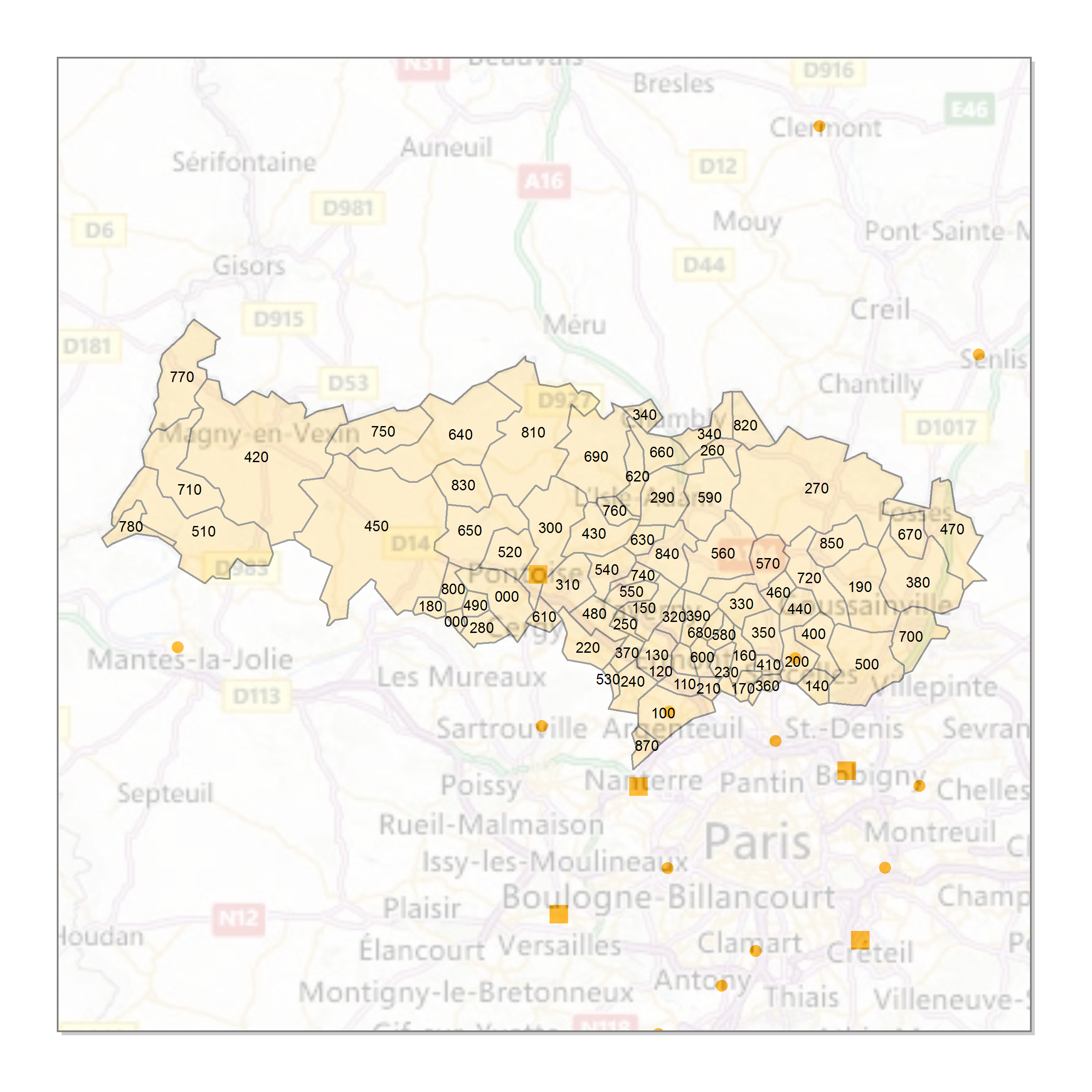 Codepostaux 95