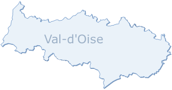 Carte dpt 95 val d oise